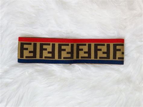 fendi elastic|fendi headband.